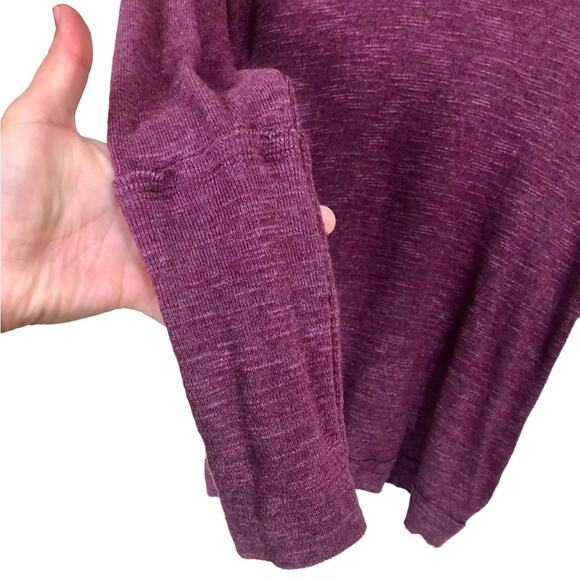 Free People Tara Split Back Turtleneck Thermal Sweater Size XS - Picture 9 of 11